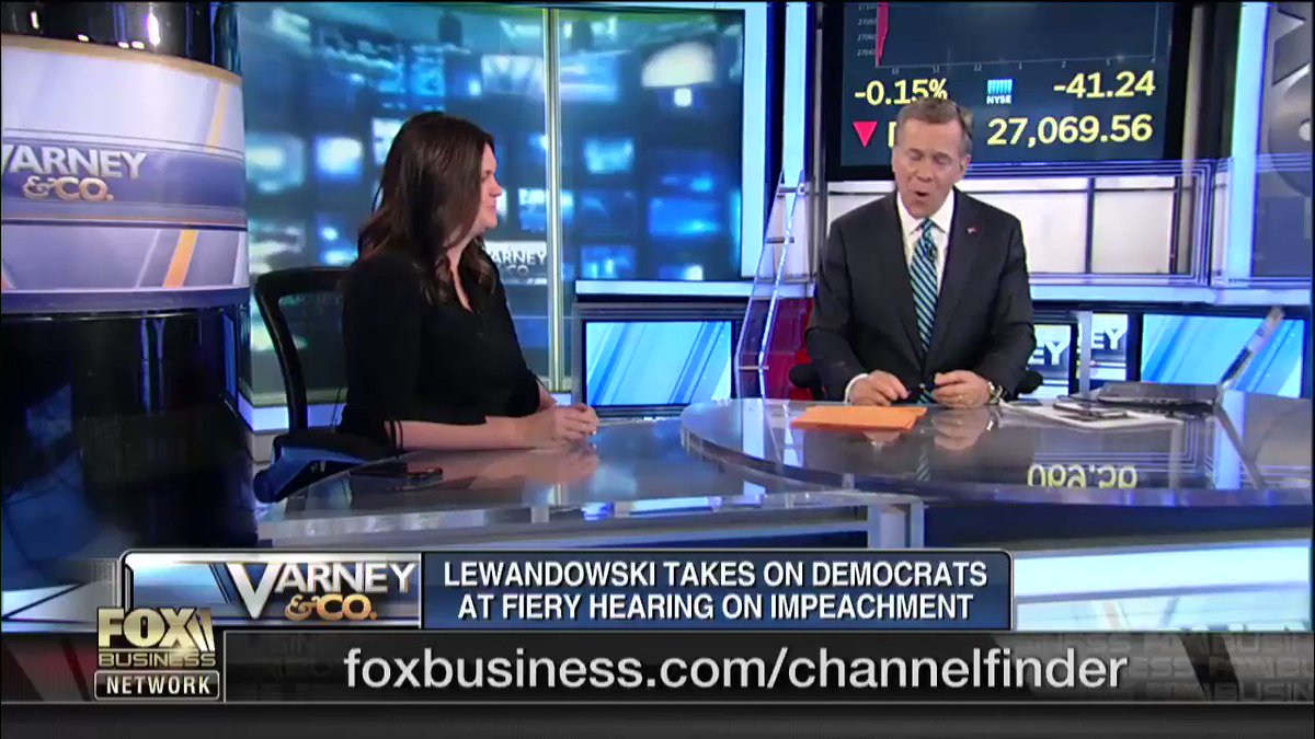 Former White House Spokesperson @SarahHuckabee sat down with @DavidAsmanfox to discuss the #Democratic questioning of @CLewandowski_. "He can't do anything without them screaming #impeachment!" #Congress #Obstruction #VarneyCo