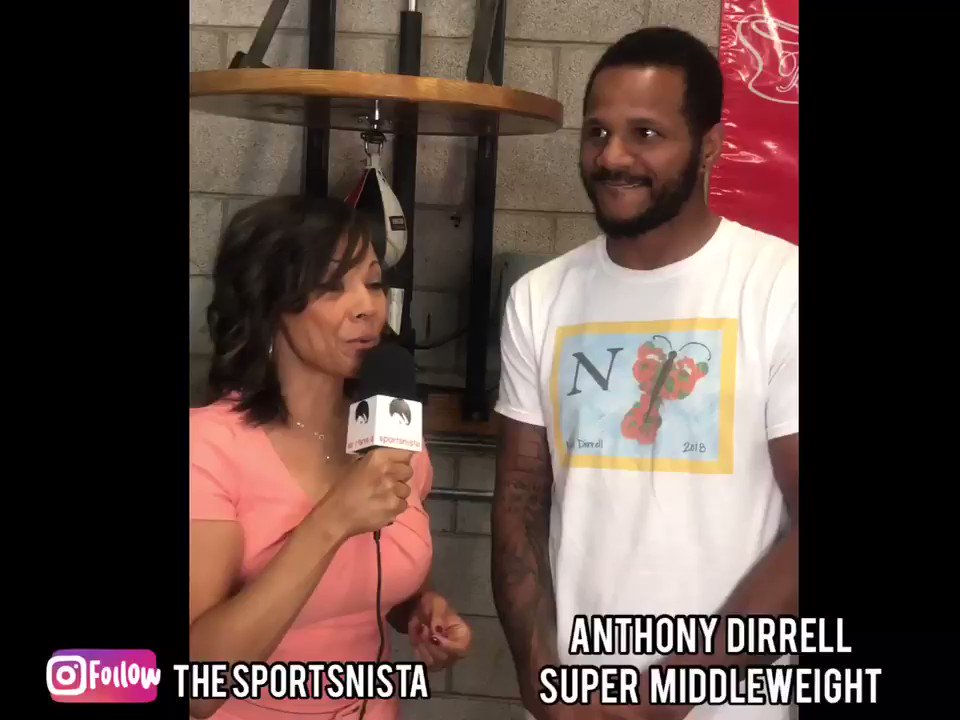 Talked with @Anthonydirrell ahead of his clash with David Benavidez on the 28th. He had some words of support for the @LVAces and @wnba. Ya heeeeerd. #AnthonyDirrell #benevidezdirrell #wnba #lvaces #wnbaplayoffs #RecognizeGame @LVSportsBiz @MikeDixon__ @GirlChatSports #boxing