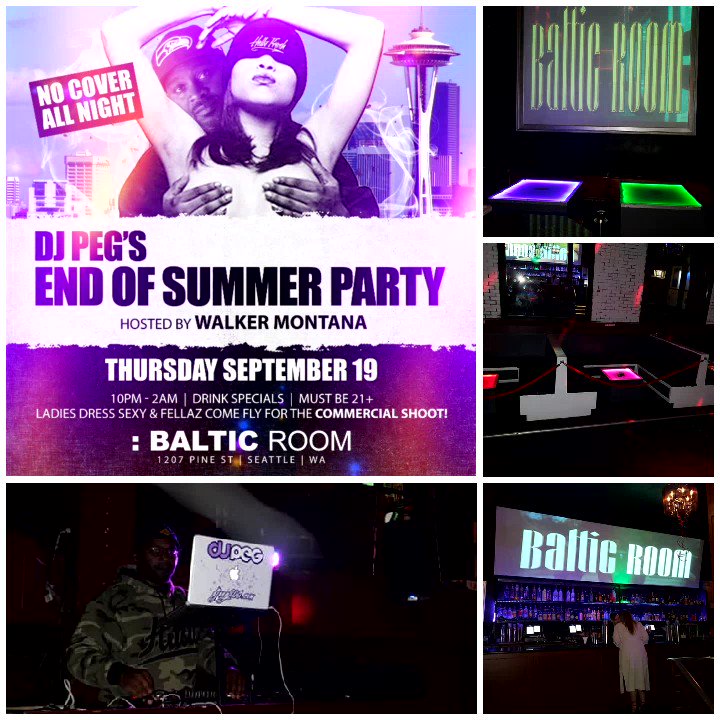 Dj Peg On Twitter Tonight At Baltic Room In Seattle
