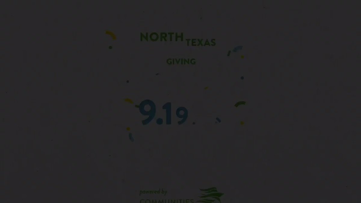 #NTxGivingDay is here! Let’s set a record for number of people giving back today. Make your donations at http://www.NorthTexasGivingDay.org @GiveWisely