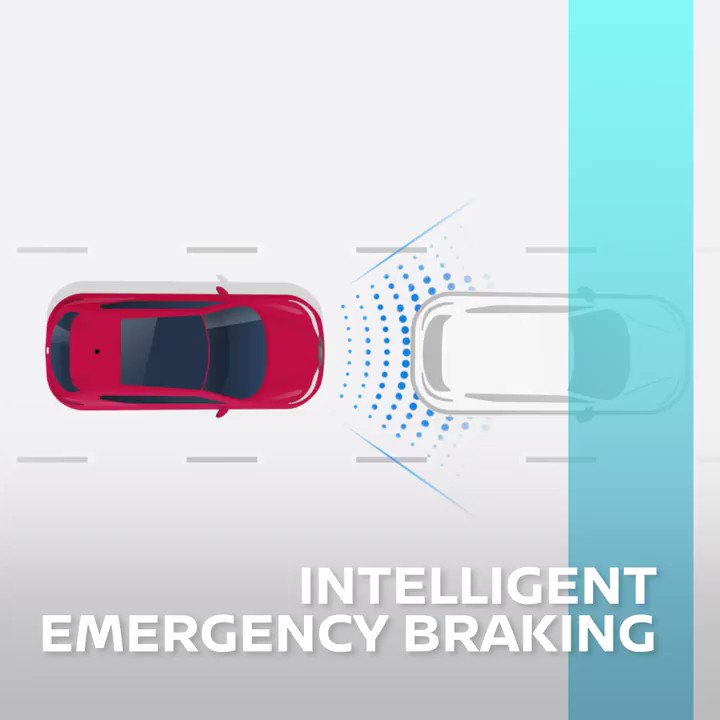 Prepared for the unexpected. Nissan Intelligent Emergency Braking immediately brakes when an obstruction or barrier is detected, making for a more confident and connected drive. #FutureFriday #Nissan #IntelligentMobility