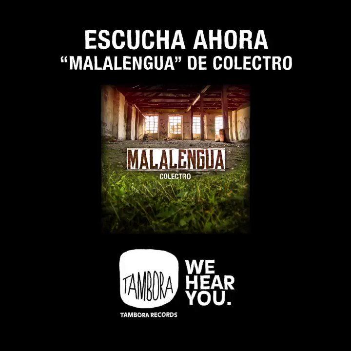 #Colectro te trae #Malalengua nuestro nuevo singleEncuéntralo en las principales plataformas de #Música digitales //@spotify @spotifylatam @deezerlatino @itunes // @dittomusicBajo el sello @TamboraRecords