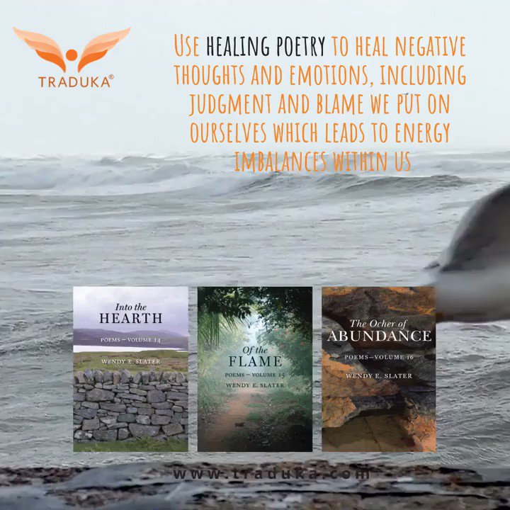 Read #healing #poetrybooks and resolve negative thoughts and emotions, which leads to energy imbalances within.
The TRADUKA Wisdom #Poetry Series
🌱 http://amazon.com/author/wendyeslater …
#poetrybooks
#mindbodyspirit
#balance #innerhealing
#mindfulness
#poetrycommunity
#Spirituality