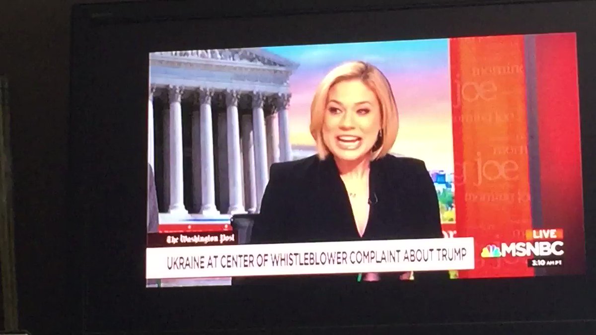 2/2.... let’s gear up for 2020, let’s see what we can do. It is just simply astounding to watch drunk grandpa last night (Rudy Giuliani) who needs to be just pulled off to hospice.”@Elise_Jordan killed it in Morning Joe today!! #WhistleblowerGate #MorningJoe