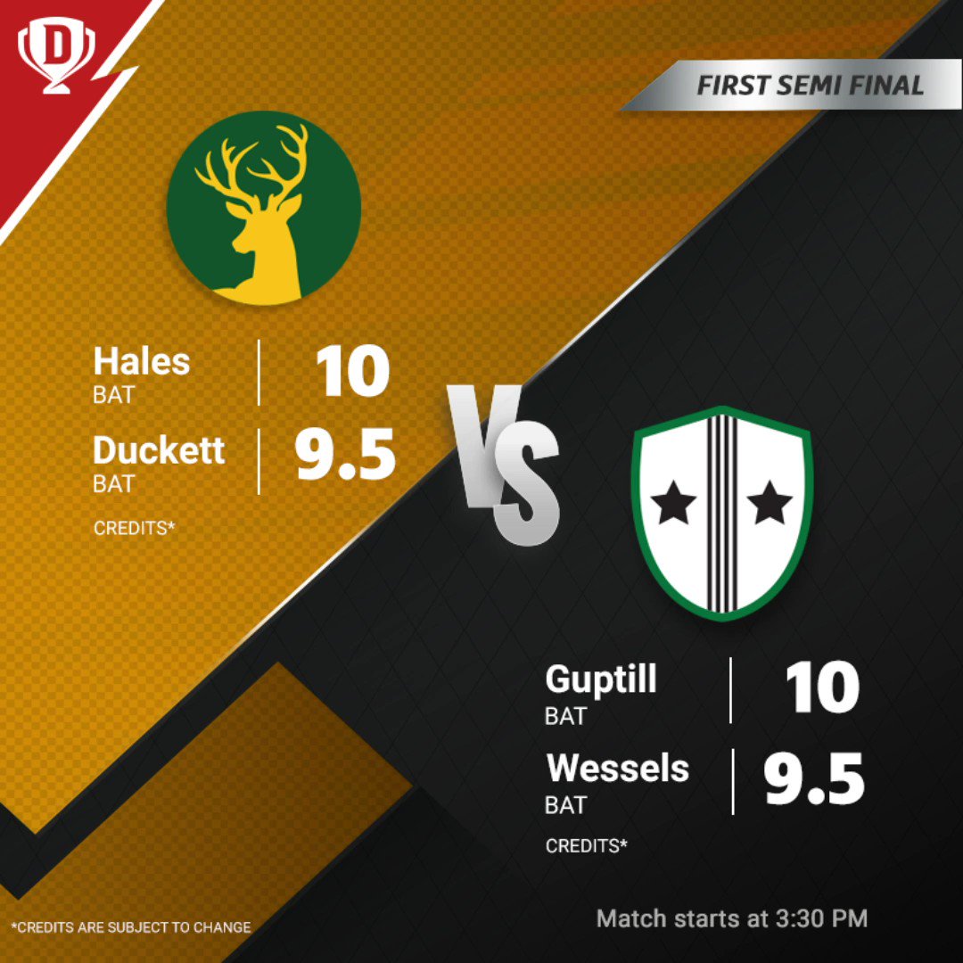 Get ready with your #Dream11 for the two Semi-Finals of T20 Blast here - http://d11.co.in/EnglishT20