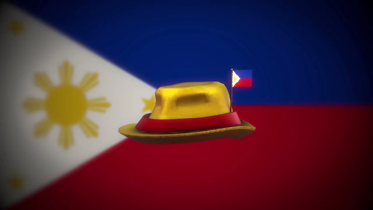 Roblox On Twitter Mabuhay Philippines Our Latest Fedora Features Your Flag On It Grab Yours Here And Show It Off To The World Https T Co B9ofinywdr Https T Co Av5ftireze - orange fedora roblox code