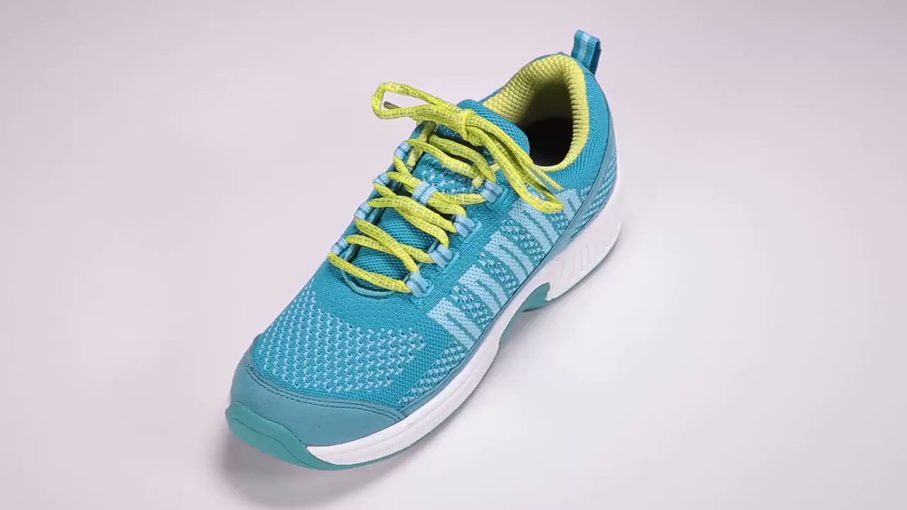 Orthofeet women's plantar fasciitis orthopedic cheap diabetic walking athletic shoes coral sneakers