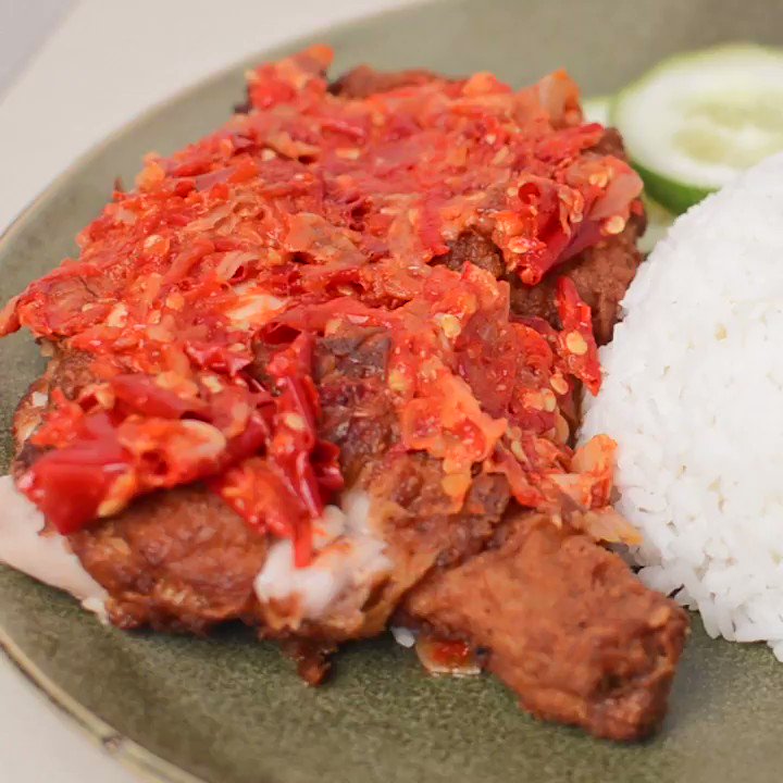 Khairulaming On Twitter Ayam Geprek