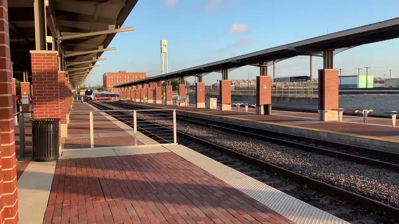 RAIL Magazine on Twitter "Now aboard TEXRail train 246, the 947 am