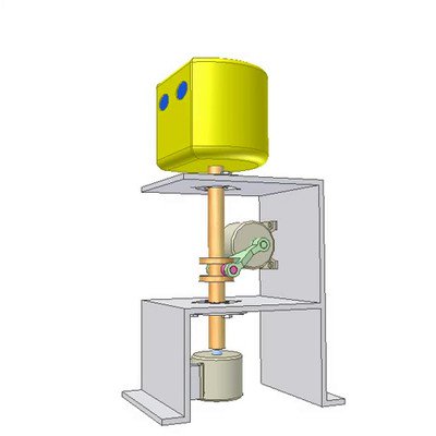 Robot Head of DoF (Up-Down and Turn)