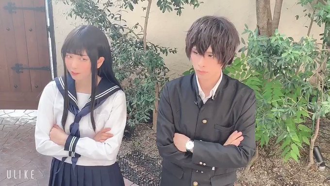 Twitterのコスプレ動画1