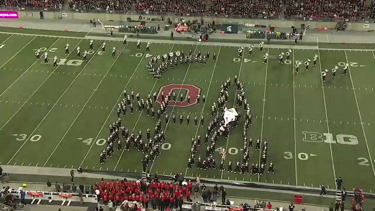 ESPN College Football (@ESPNCFB) on Twitter photo 2019-10-08 17:42:29 .@OhioStates band gave us a quick history lesson ππ .@OhioStates band gave us a quick history lesson ππ