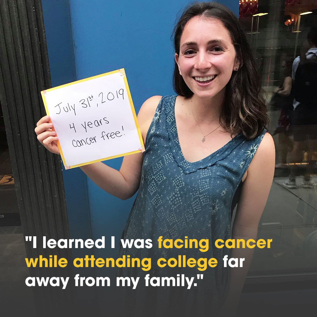 Stand Up To Cancer (@SU2C) on Twitter photo 2019-10-07 15:47:24 When Rebecca was diagnosed at 19-years-old with non-hodgkins lymphoma, she found a community with @ShadowsEdgeGame to help her deal with the emotional impacts of facing cancer as a young adult. #StandUpToCancer When Rebecca was diagnosed at 19-years-old with non-hodgkins lymphoma, she found a community with @ShadowsEdgeGame to help her deal with the emotional impacts of facing cancer as a young adult. #StandUpToCancer