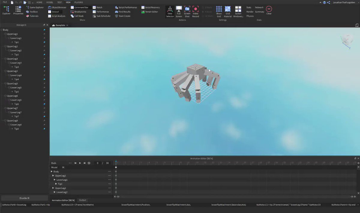 Roblox Developer Relations On Twitter Import And Work With Mocap Animations In Studio Ik On Any Rig Improved Workflow And Ui We Ve Made Major Improvements To The Studio Animation - blender roblox animation editor and model