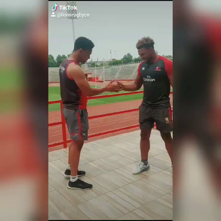 Emirates Lions (@LionsRugbyCo) on Twitter photo 2019-10-09 09:37:26 Are we doing this right? #LionsPride #TikTok Are we doing this right? #LionsPride #TikTok