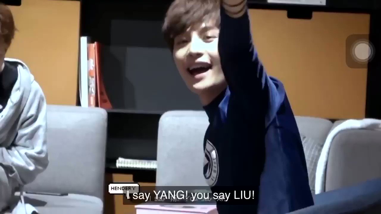 I say yang! you say liu! Yang Liu !!! Happy birthday       