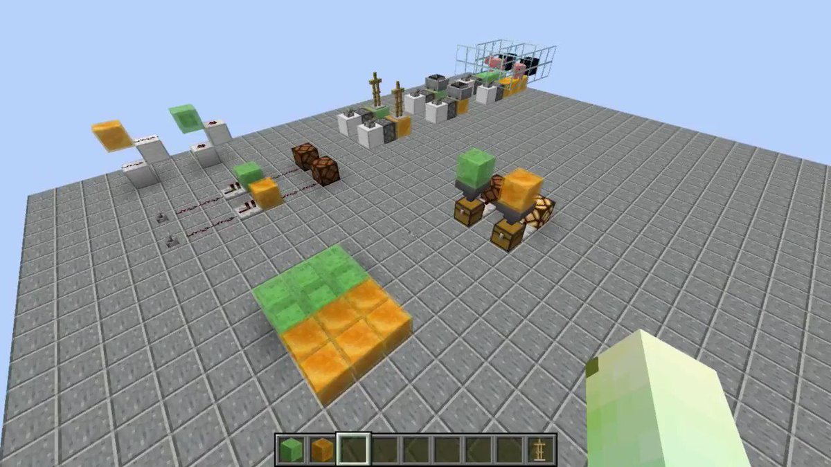 最高のマインクラフト 最新マインクラフト スライムブロック くっつかない