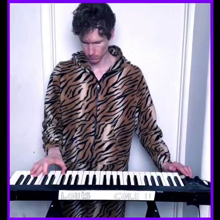 Louis Cole on X: Louis Cole covers his own song on keyboard. (I