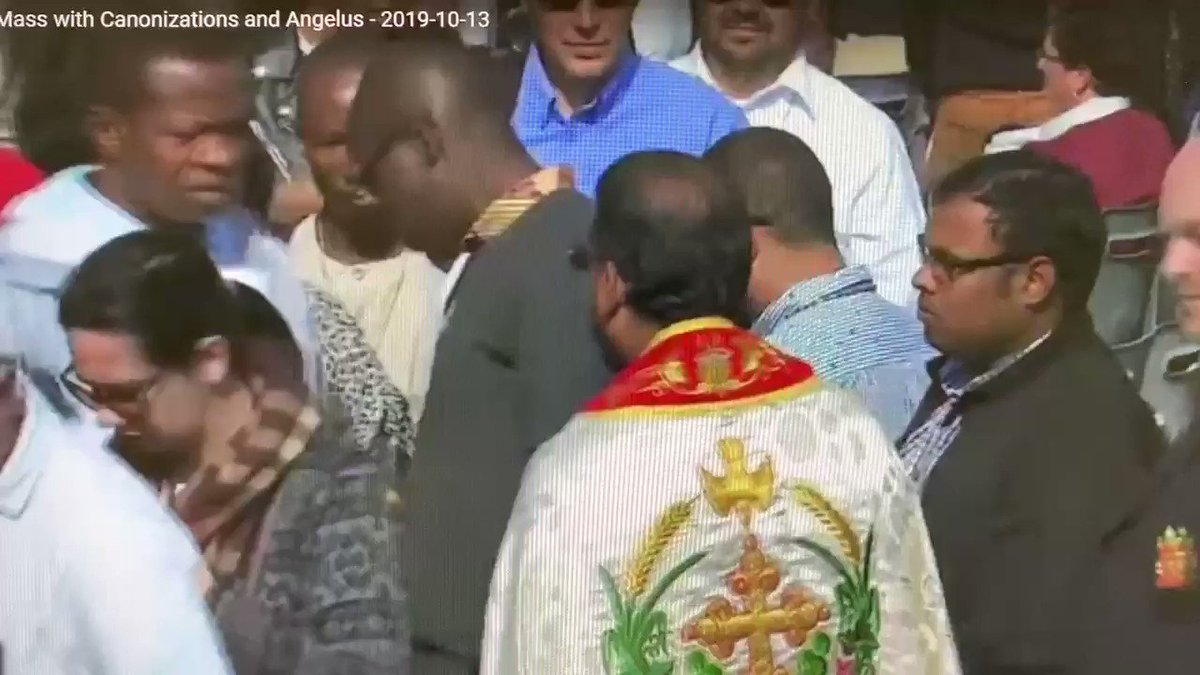 They’re worshipping Pachamama in the Vatican Gardens and “all is not lost” because there is invalid communion on the tongue?