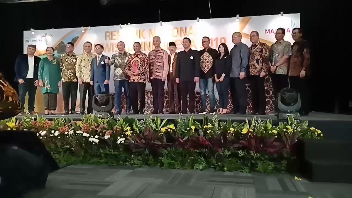 Rembug nasional masyarakat sadar wisata #ganjarpranowo #kemenpar #masata #azwaran #abdullahazwaranas #DestinasiSuperDanauToba #mandalika #