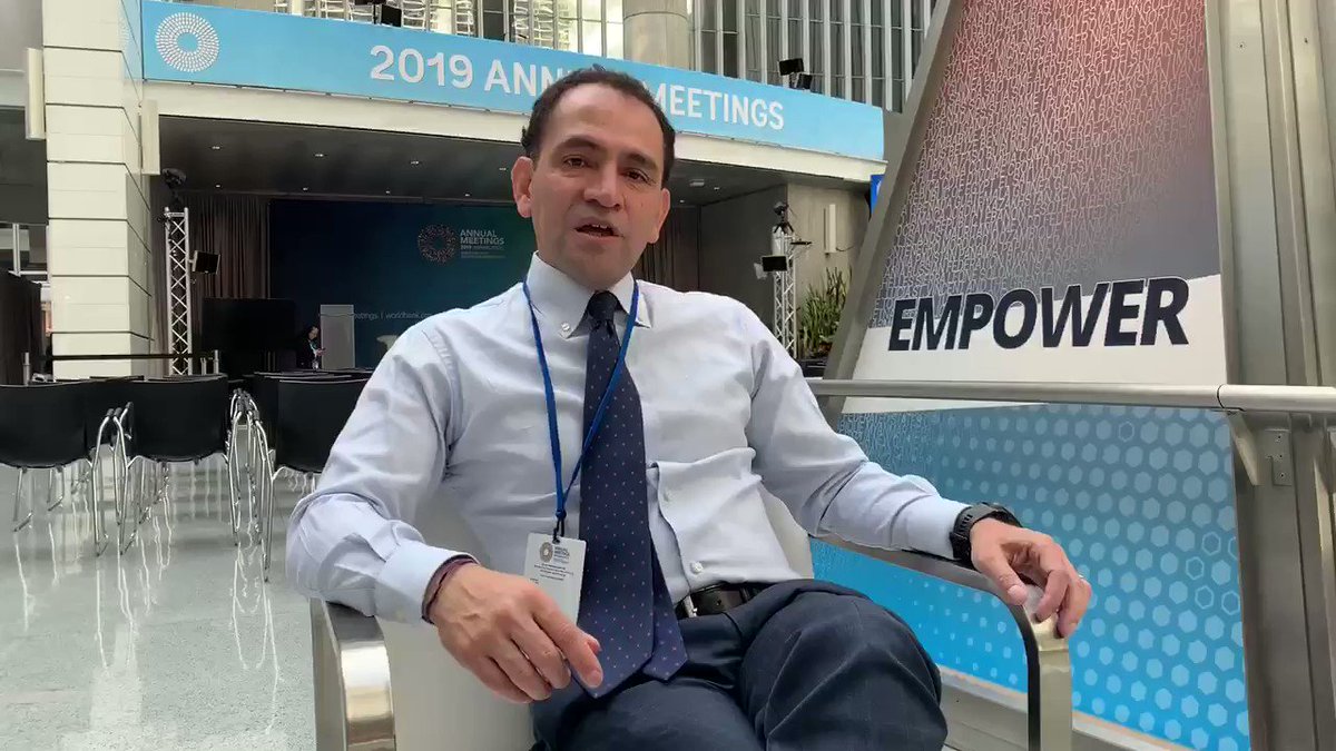#AnnualMeetings2019 @FMInoticias @BancoMundial 2/3