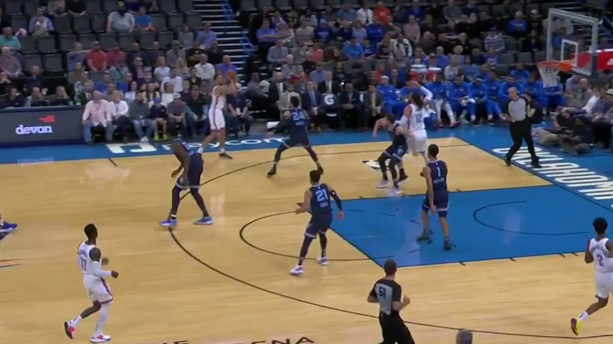 Steven with the quickness. #ThunderUp https://t.co/a9qpQnjC1d