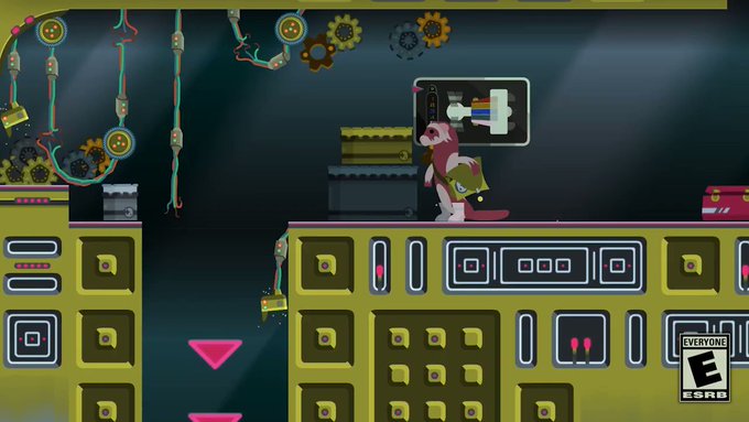 Widget Satchel a mischief metroidvania is coming to the Nintendo Switch and PC later this year