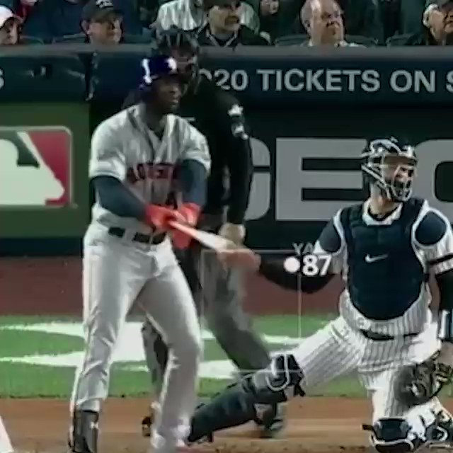 I think the umpire just wants to be a ball player