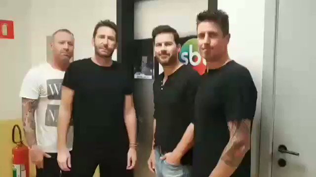 Todos preparados? Hoje é dia de @nickelback no The Noite!! Fica ligado e não vai perder, hein? ♥️👏😉