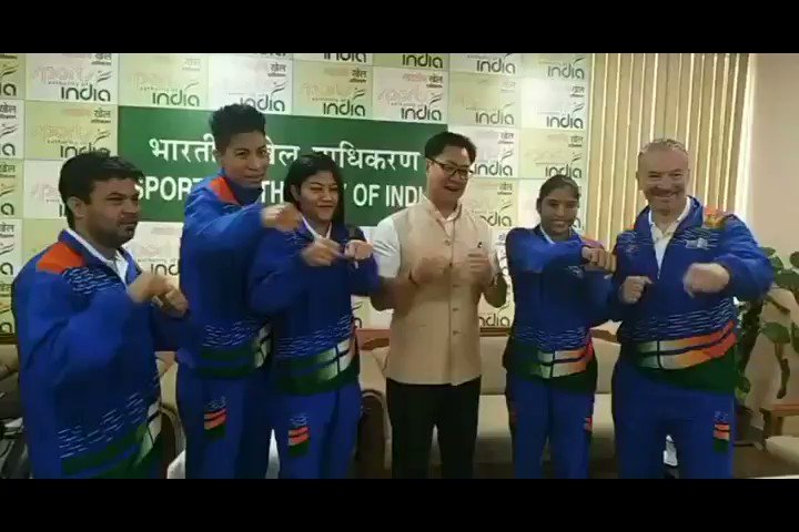 Who ever created it, I like it!With Boxing Stars and Coaches🥊🥊https://twitter.com/KirenRijiju/status/1185503013424648192 …
