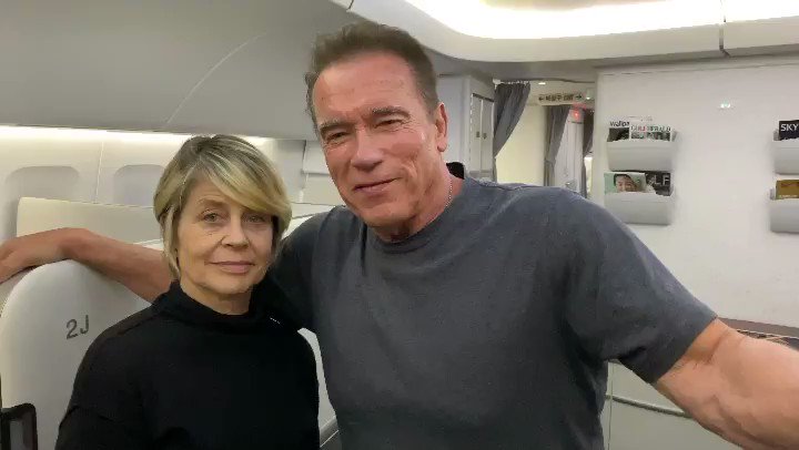 Thank you to all our #terminatordarkfate fans in the UK! Korea, we are on our way!