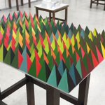 見る角度を変えることによって季節が巡る立体作品!センスの高さが溢れ出ててすごい!