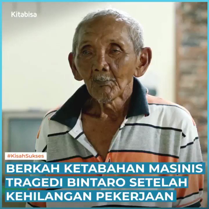 Kitabisa On Twitter Sejak Tragedi Bintaro 32 Tahun Lalu Pak Slamet Masinis Kereta Yang Terlibat Kecelakaan Terpaksa Menghidupi Keluarganya Hanya Dengan Berjualan Rokok Tapi Kini Berkat Bantuanmu Orangbaik Pak Slamet Bisa Menikmati