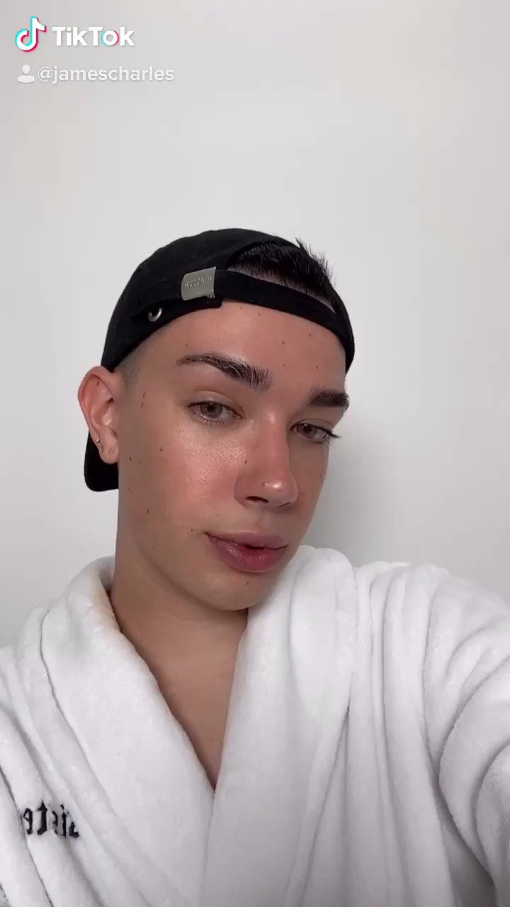 James charles white face hoodie hot sale