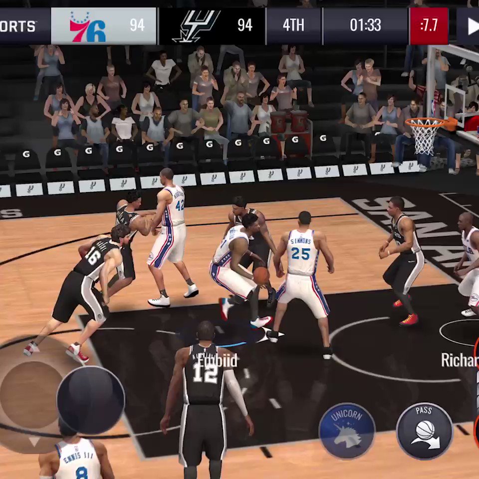 #NBALIVE Mobile Season 4 is here. Draft your all-new team featuring Superstars (LIKE ME!) and let’s hoop! #EAathlete