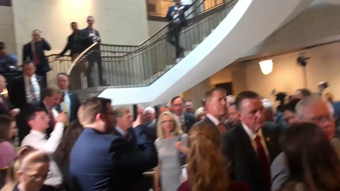   Watch GOP Lawmakers Storm Secretive Impeachment Hearing In Capitol Basement KZb-i7d9Yf4gYFE_?format=jpg&name=small