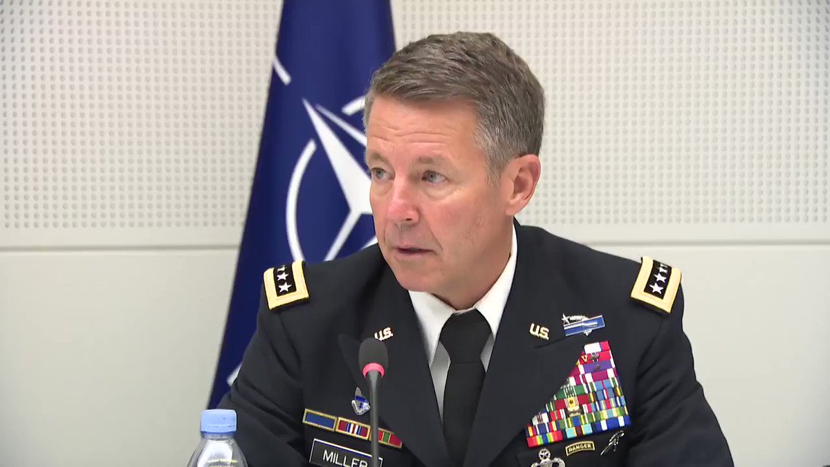 Gen. Austin Scott Miller, commander of US and NATO Forces in Afghanistan,  praised the Afghan security force for their efforts d... | TOLOnews |  Scoopnest