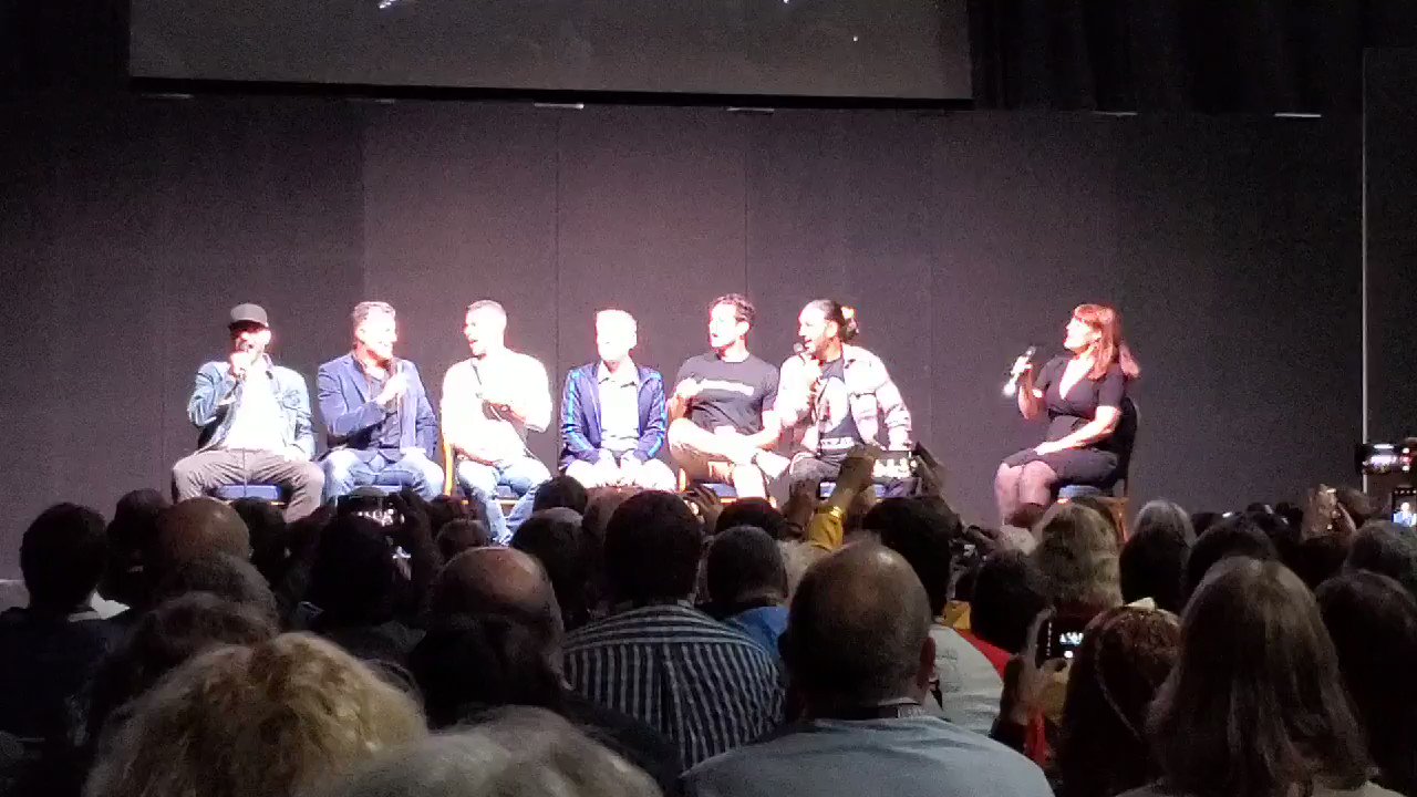 Star Trek: Discovery panel begins with everyone wishing Anthony Rapp a happy birthday. 