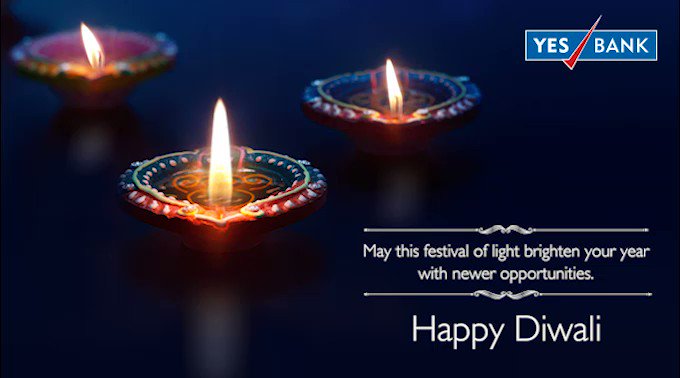 Here s wishing you love, laughter and a very HappyDiwali from all of us here at YESBANK https t.co 8lbTL63rD5 Here s wishing you love, laughter and a very HappyDiwali from all of us here at YESBANK https t.co 8lbTL63rD5
