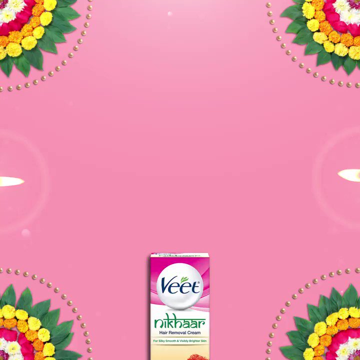 Light up the night with the festive glow of Veet Nikhaar Hair Removal Cream. #HappyDiwali https://t.co/mT6gqhXPPm