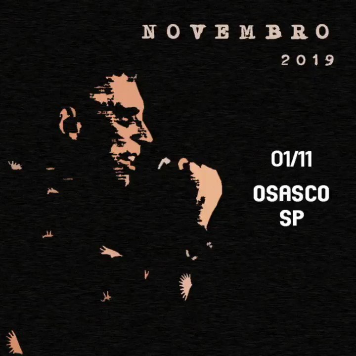 se liga na agenda de novembro! #RSTUVXZ
🗓️ 01/11 - @SescOsasco
🗓️ 08/11 - São Carlos/SP
🗓️ 10/11 - Sesc Ribeirão Preto
🗓️ 15/11 - Festival Arte na Usina
🗓️ 23/11 - Teatro Ouro Verde / Londrina
🗓️ 29/11 - Parque Municipal / Franco da Rocha
🗓️ 30/11 - @Cine_Joia https://t.co/hegddqTQ2M