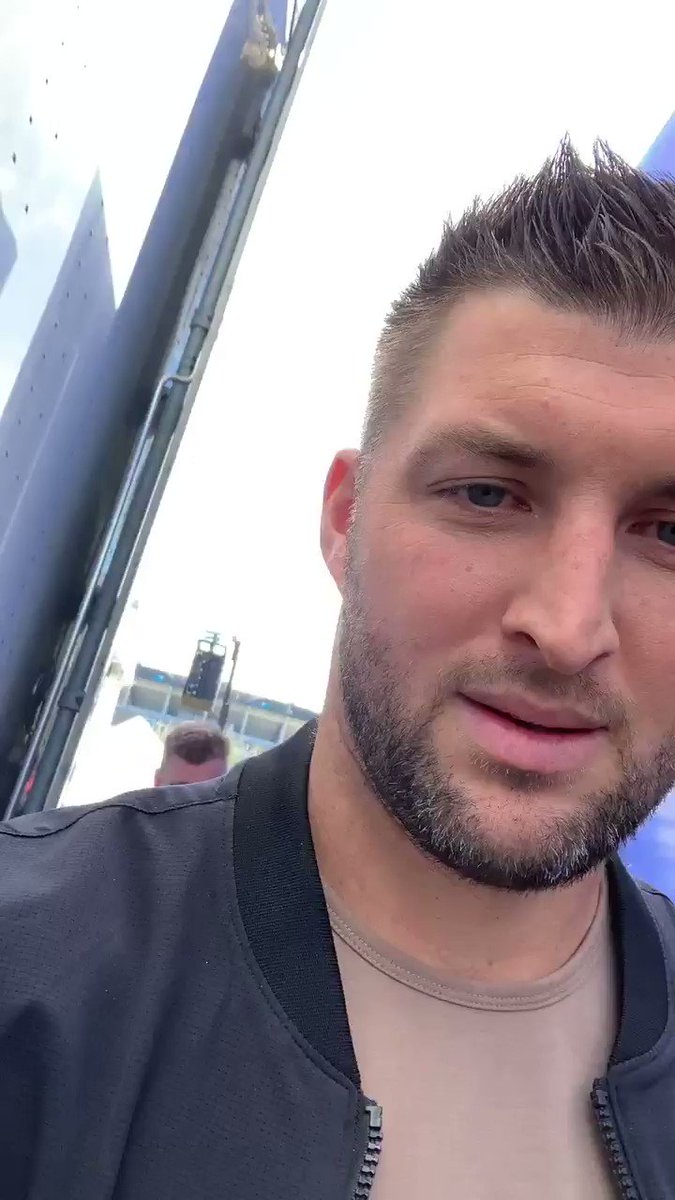 Tim Tebow (@TimTebow) on Twitter photo 2019-11-01 15:55:04 @GatorsFB Vs @GeorgiaFootball here in Jax... #SECNation. Huge game! Let’s go Gator Nation! @SECNetwork @GatorsFB Vs @GeorgiaFootball here in Jax... #SECNation. Huge game! Let’s go Gator Nation! @SECNetwork