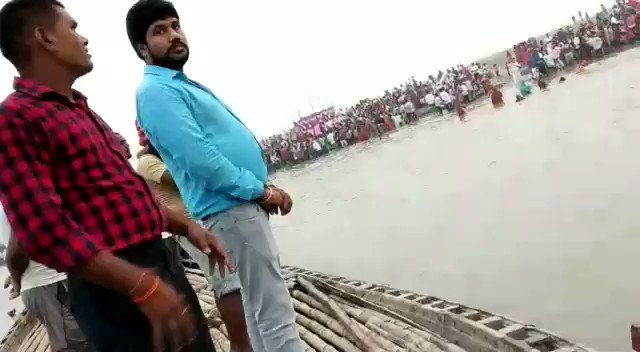 आज बिहार के लोक आस्था का पर्व छठ पूजा के दूसरे दिन संध्या अग्र के समय घाटों का ध्यान रखते हुए @rsprasad @adishanks @Ramlal