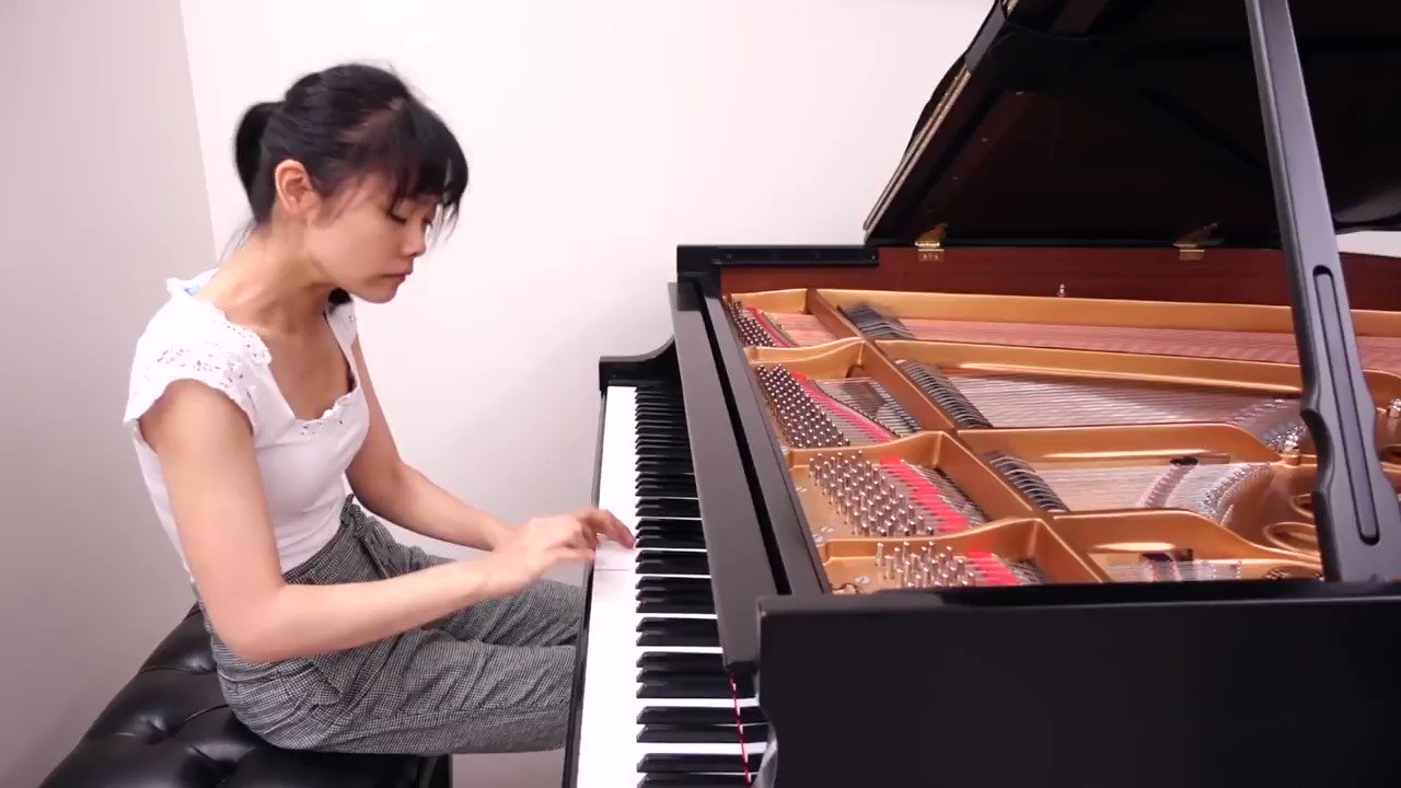 @Tiffanypianist. Poon, featured in this video performing Scarlatti Sonata in C Major, K.159, will give you a behind-the-scenes look inside "The Vault" — showcasing Steinway's most exclusive pianos. instagram.com/steinwayandson…