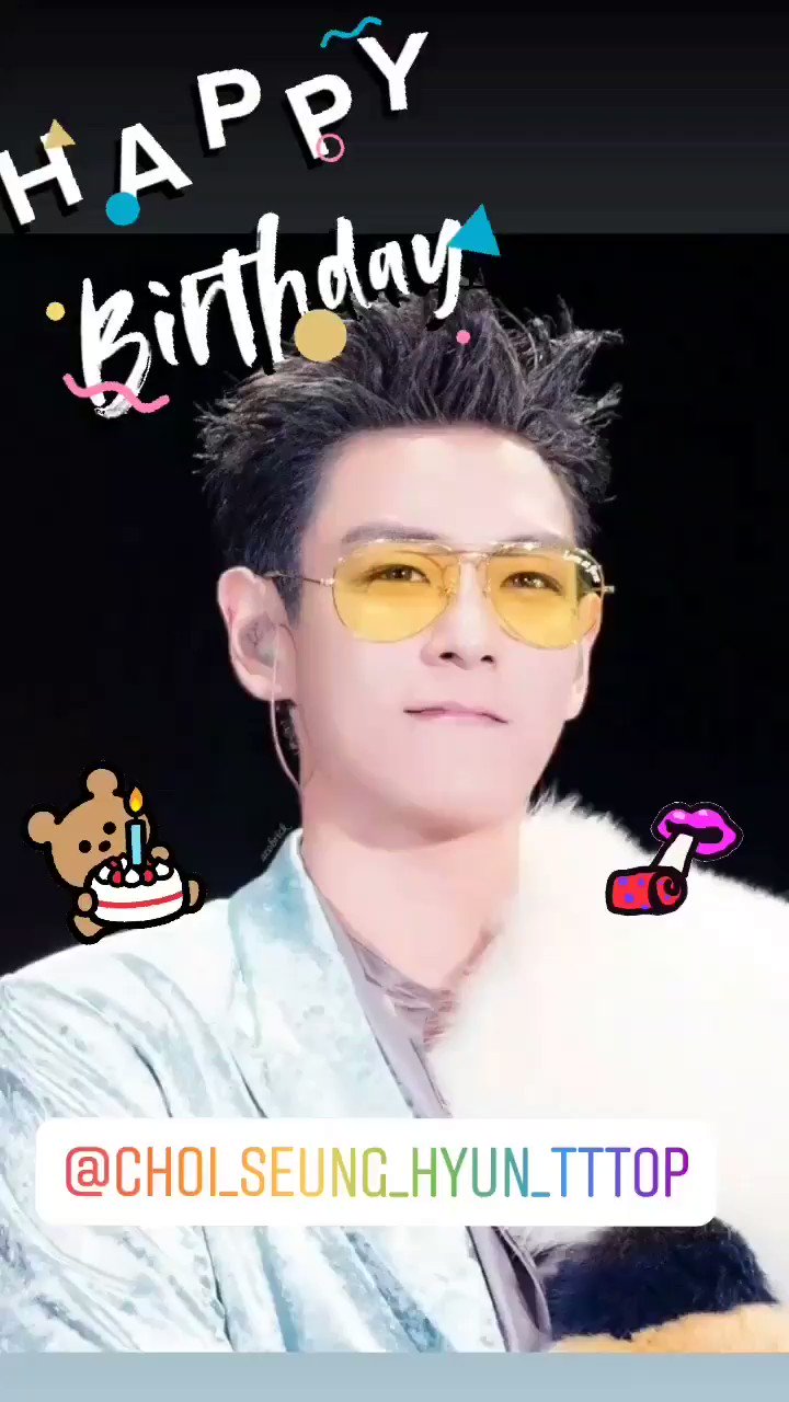 HAPPY BIRTHDAY CHOI SEUNG HYUN / TABI / T.O.P       