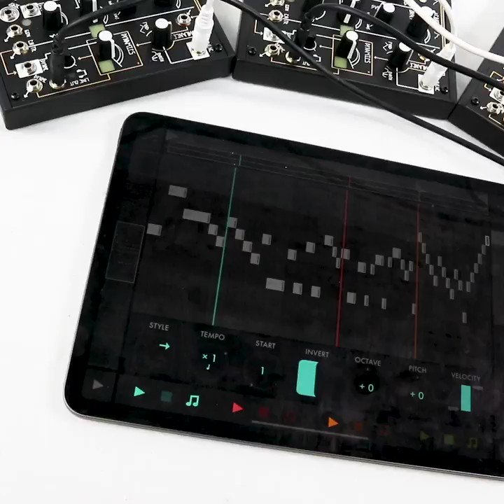 Make Noise It S An 0coast Fugue This Patch Features Three 0 Coasts Controlled Over Midi By An Ipad Running Alexandernaut S Fugue Machine App Through A Midi Thru Each 0 Coast Is Make Noise It S An 0coast Fugue This Patch Features Three 0 Coasts Controlled Over Midi By An Ipad Running Alexandernaut S Fugue Machine App Through A Midi Thru Each 0 Coast Is