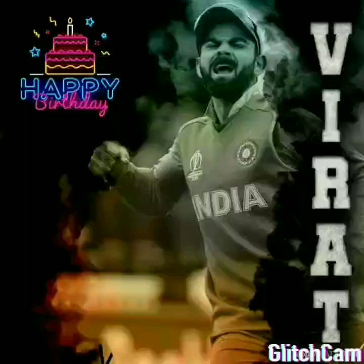 Happy Birthday Virat Kohli. 