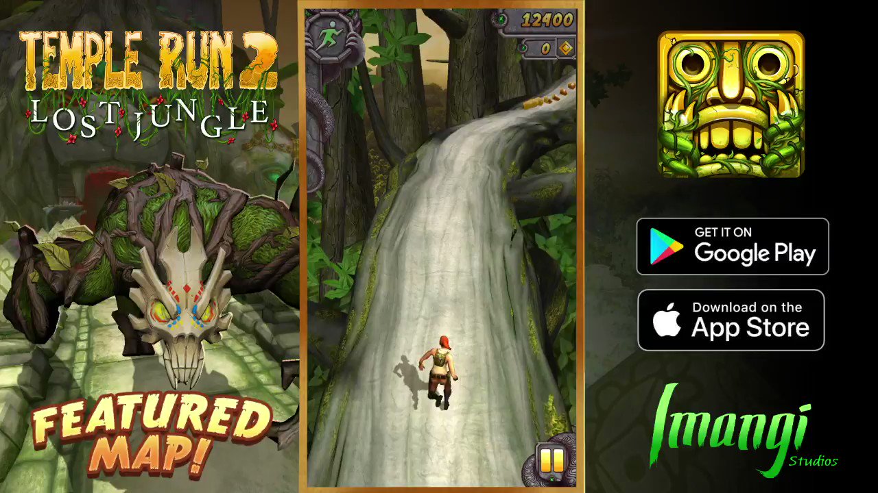 Temple Run 2 is now available to download from Google Play