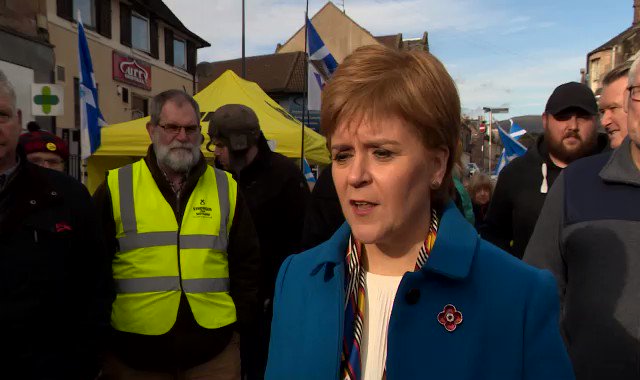 Representing Border (@ITVBorderRB) on Twitter photo 2019-11-06 19:53:08 In every single Tory held seat in Scotland the SNP is the main challenger - @NicolaSturgeon says only the SNP can beat the Tories in Scotland In every single Tory held seat in Scotland the SNP is the main challenger - @NicolaSturgeon says only the SNP can beat the Tories in Scotland