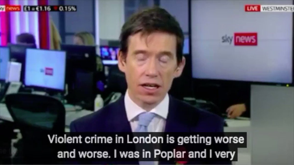 Rory Stewart (@RoryStewartUK) on Twitter photo 2019-11-07 17:38:17 Crime in London - an interview with @adamboultonSKY - thoughts welcome... Crime in London - an interview with @adamboultonSKY - thoughts welcome...
